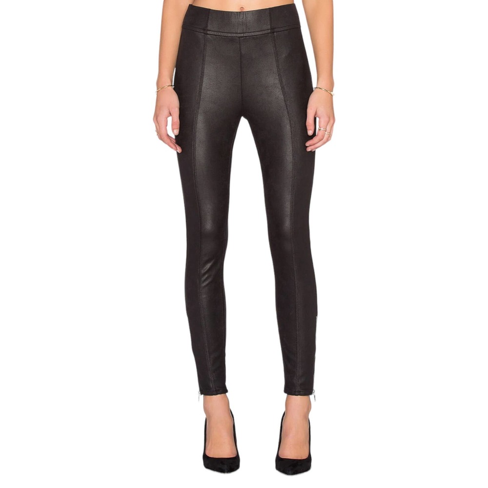 Revolve 7 for all mankind seamed ankle zip leggings